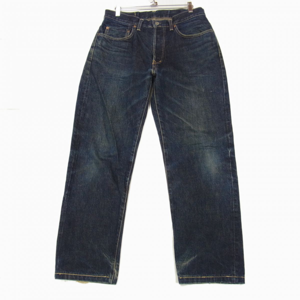 ハリウッドランチマーケット 赤耳 PP4 XX デニム ジーンズ ボタンフライ 色濃い 90年代 初期◇HOLLYWOOD RANCH MARKET PP4XX シリーズ ジーンズ