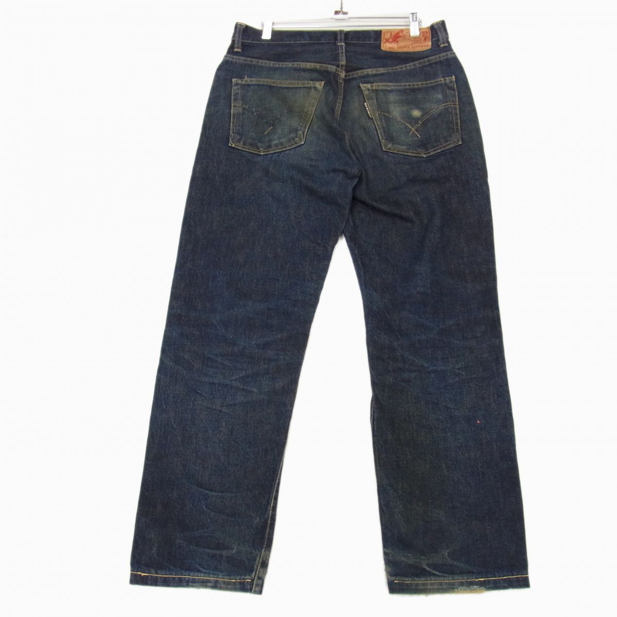 ハリウッドランチマーケット 赤耳 PP4 XX デニム ジーンズ ボタンフライ 色濃い 90年代 初期◇HOLLYWOOD RANCH MARKET PP4XX シリーズ ジーンズ