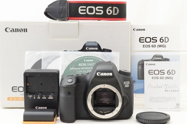 ☆美品☆ Canon キャノン EOS 6D ボディ 元箱 付属品 Shot数 12,500枚前後 ♯26071203