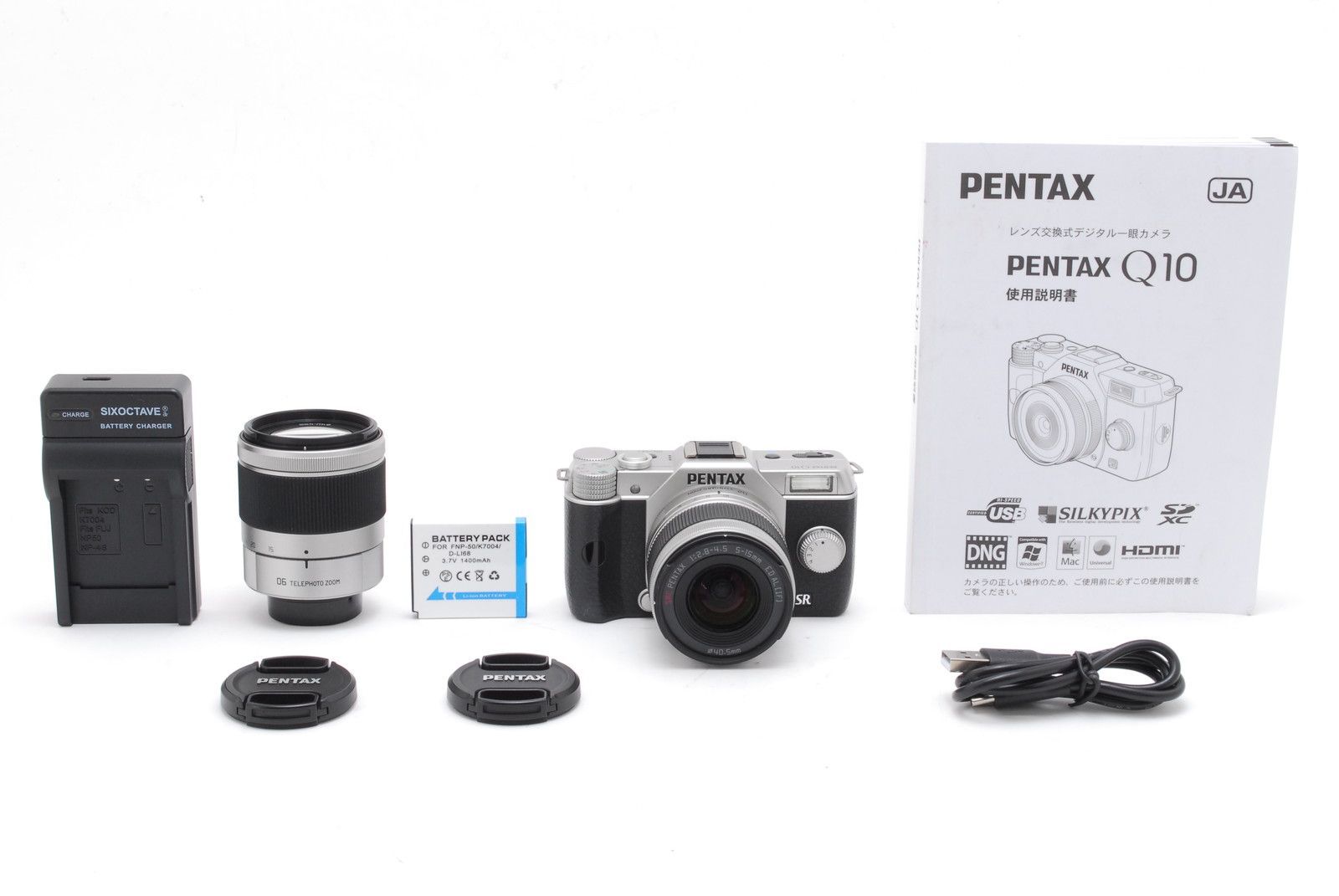 カウント 370 【超美品】PENTAX ペンタックス Q10 Wレンズ A247 - メルカリ