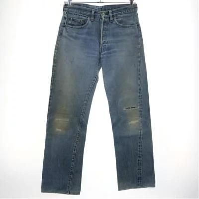 【中古】LEVI'S 70s 501 デニムパンツ 66後期 △裾直しあり　リーバイス[24]