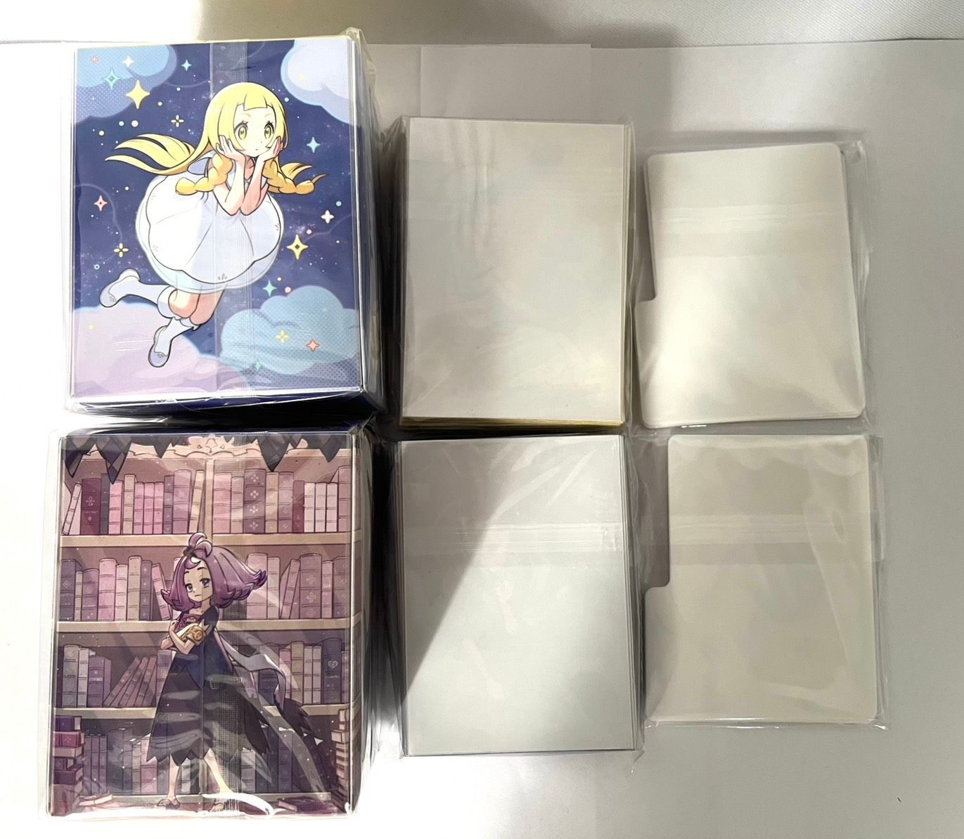 新品未開封 ポケモンセンターセット アセロラ リーリエ デッキシールド