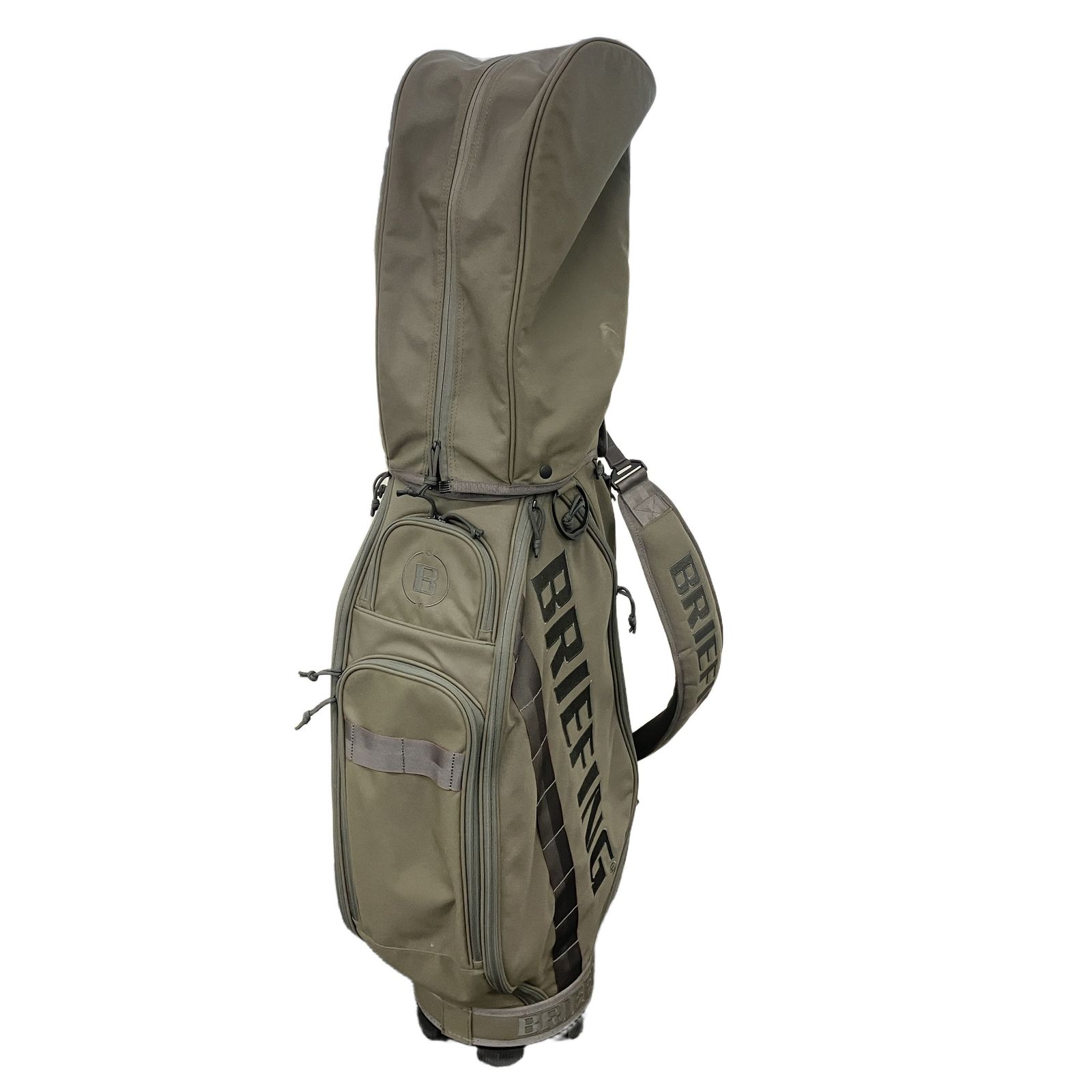 BRIEFING ブリーフィング CR-5 #03 キャディバッグ 9.5型 4分割 ゴルフ 中古 K11447872