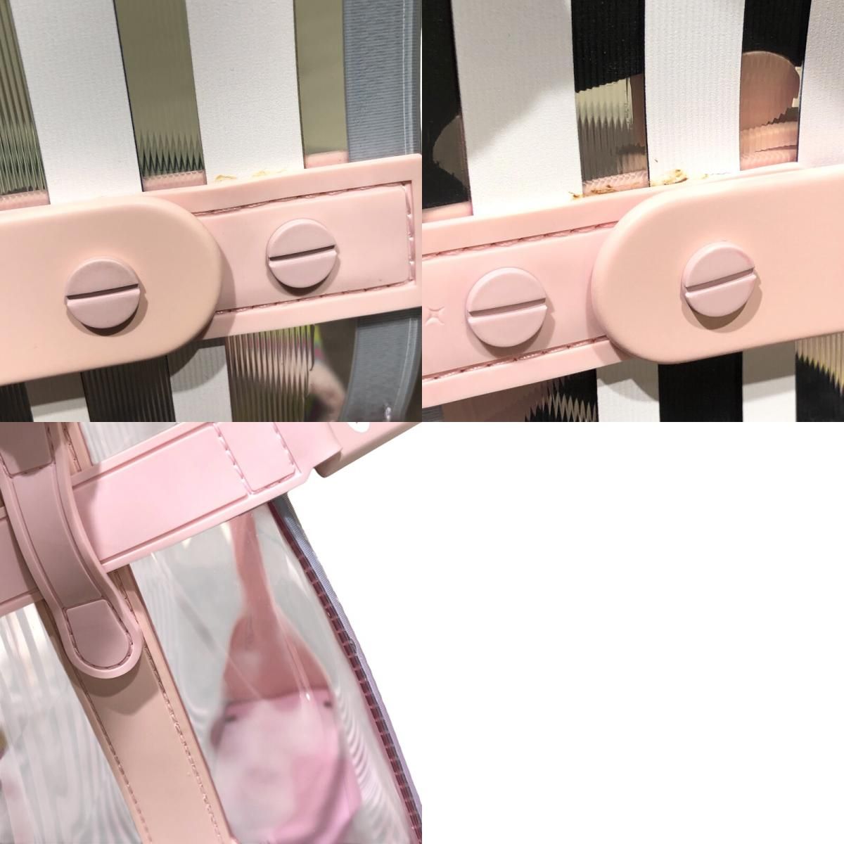 デルヴォー DELVAUX タンペートGM アイキャッチャー ピンク/マルチ
