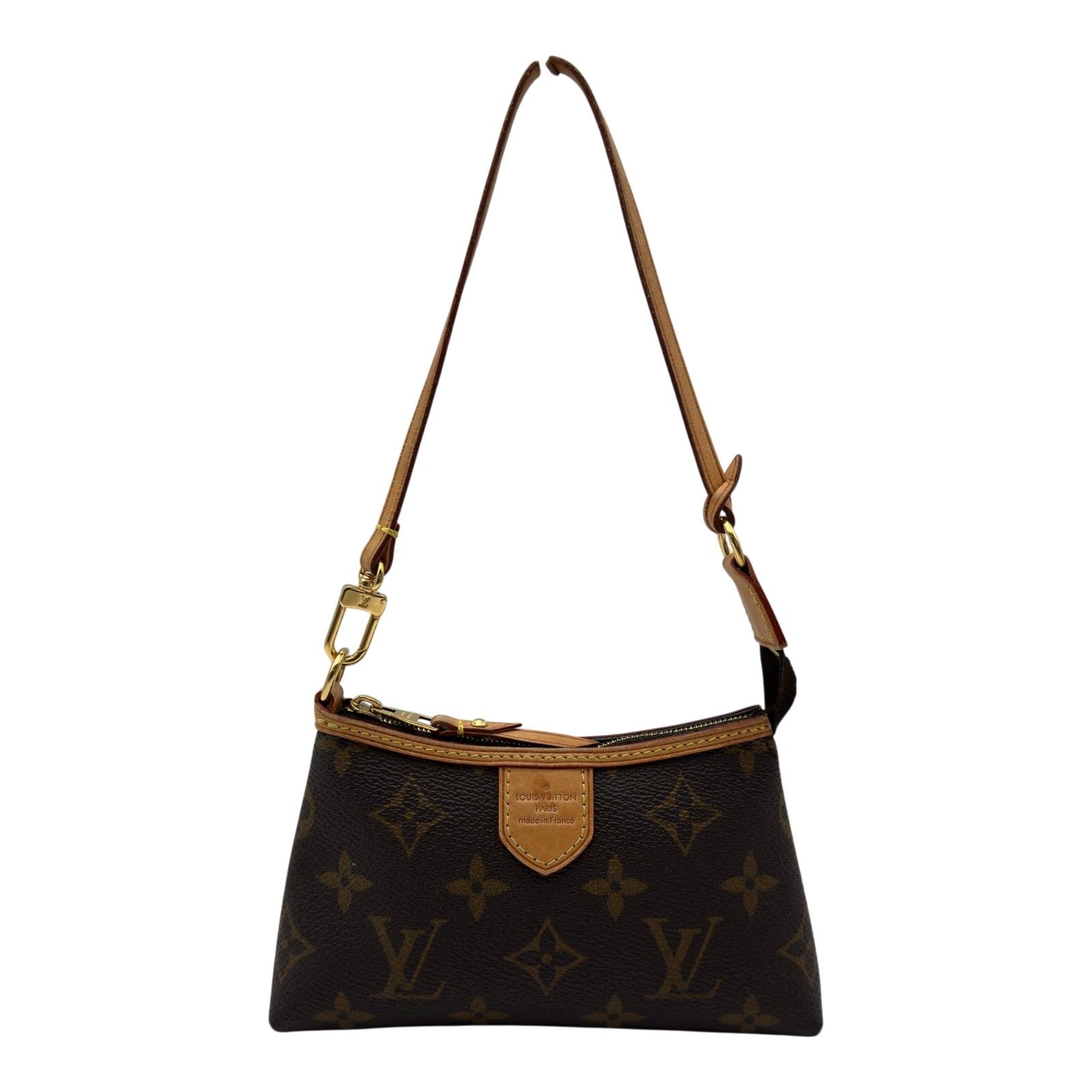ルイ・ヴィトン LOUIS VUITTON ミニポシェット・ディライトフル M40309 ブラウン モノグラム/レザー レディース ハンドバッグ