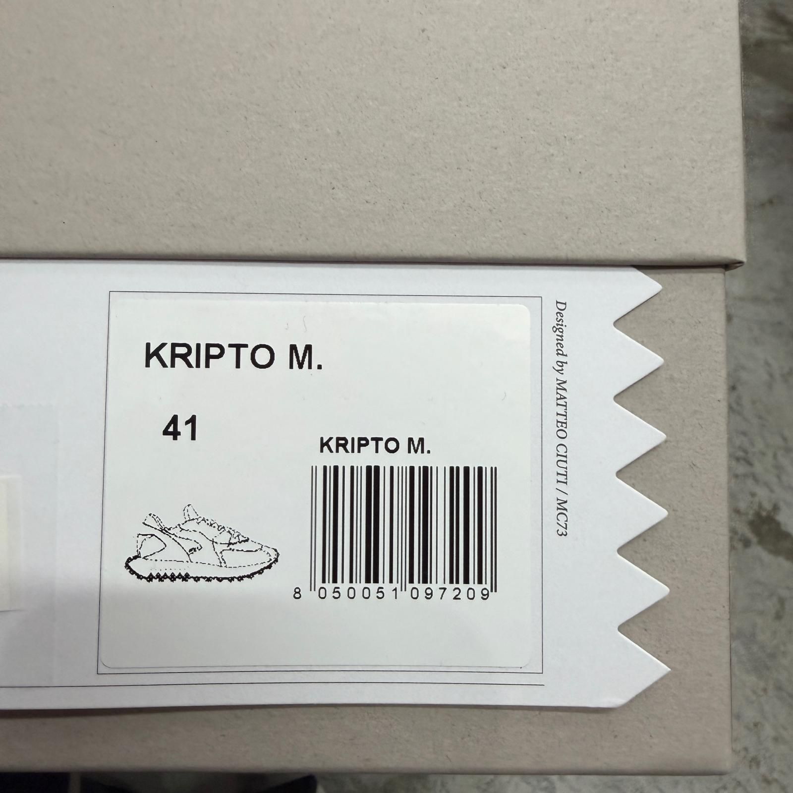 参考上代64900円 未使用 RUN OF KRIPTO スニーカー スニーカー