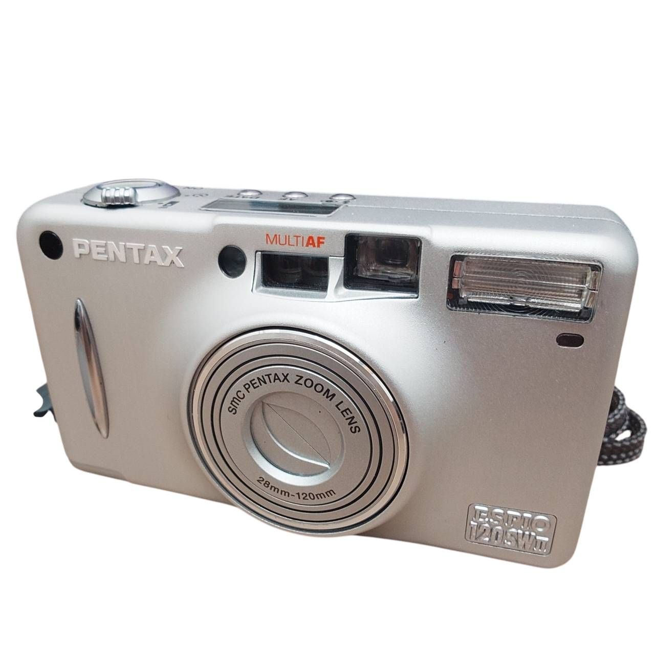 【動作確認未実施】PENTAX ESPIO120SWⅡ 長】PENTAX ESPIO120SWⅡ シルバー 28mm-120mm レンズ沈胴式 レンズ