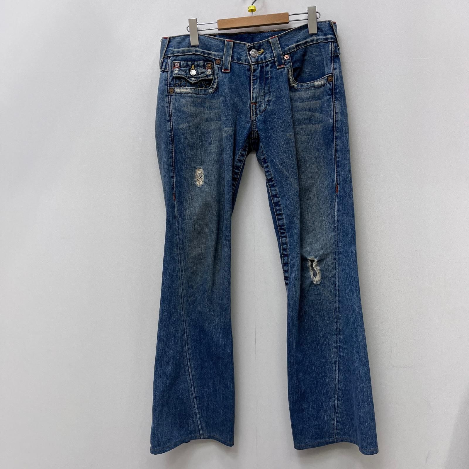 【加古川店】 中古 TRUE RELIGION | トゥルーレリジョン デニムパンツ JOEY 53028 インディゴ サイズ：30 【107】