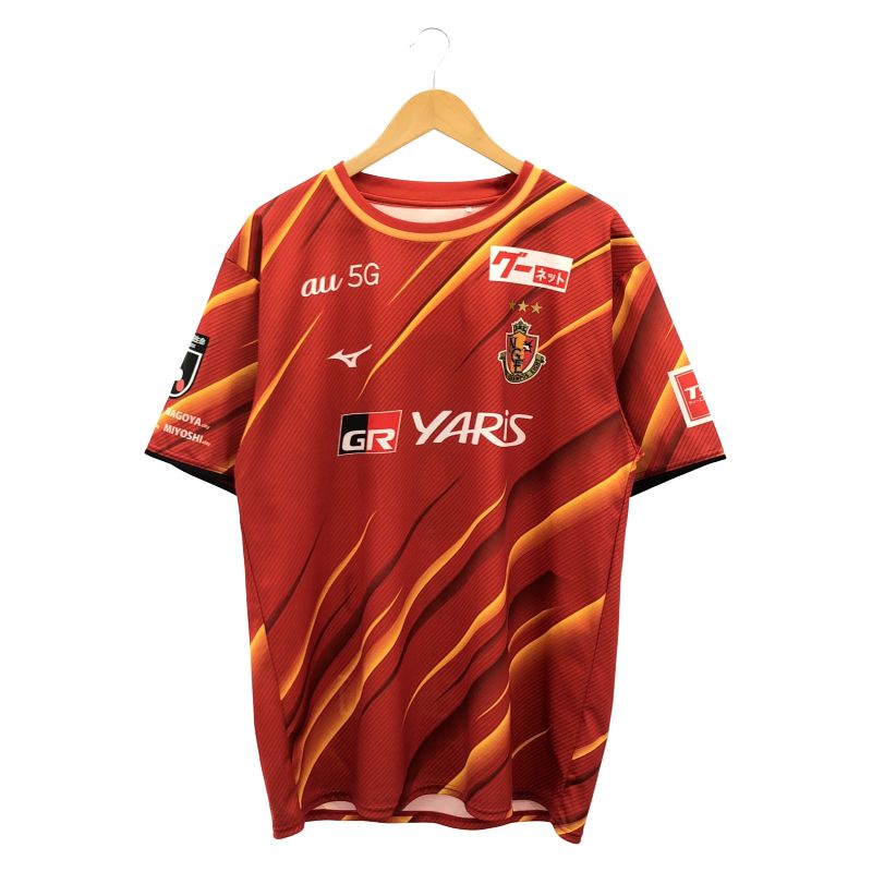 中古】MIZUNO 2021 名古屋グランパスユニフォーム 背番号8 柿谷曜一朗