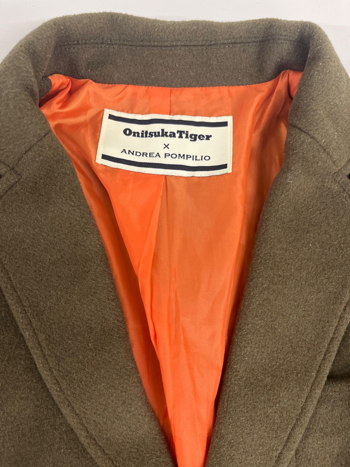 送料無料！！Onitsuka Tiger オニツカタイガー メンズチェスターコート