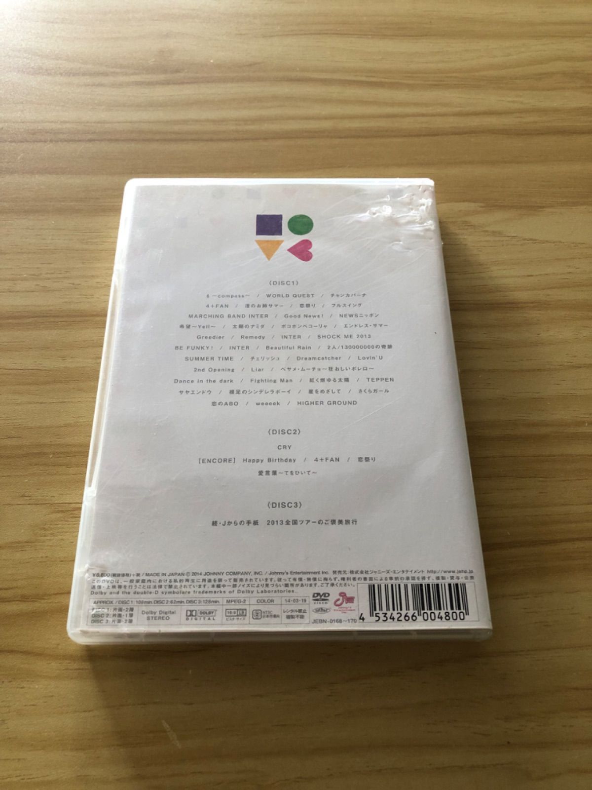 中古] [DVD] NEWS/NEWS 10th Anniversary in Tokyo Dome〈3枚組