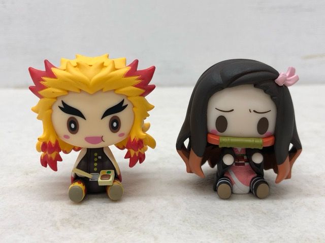 フィギュアまとめ売り　１４個セット 鬼滅の刃 ちょこのっこ フィギュア 7種セット まとめ売り 開封/内袋未