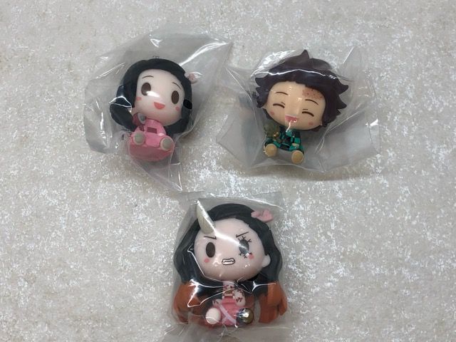 鬼滅の刃 ちょこのっこ フィギュア 7種セット まとめ売り 開封/内袋未