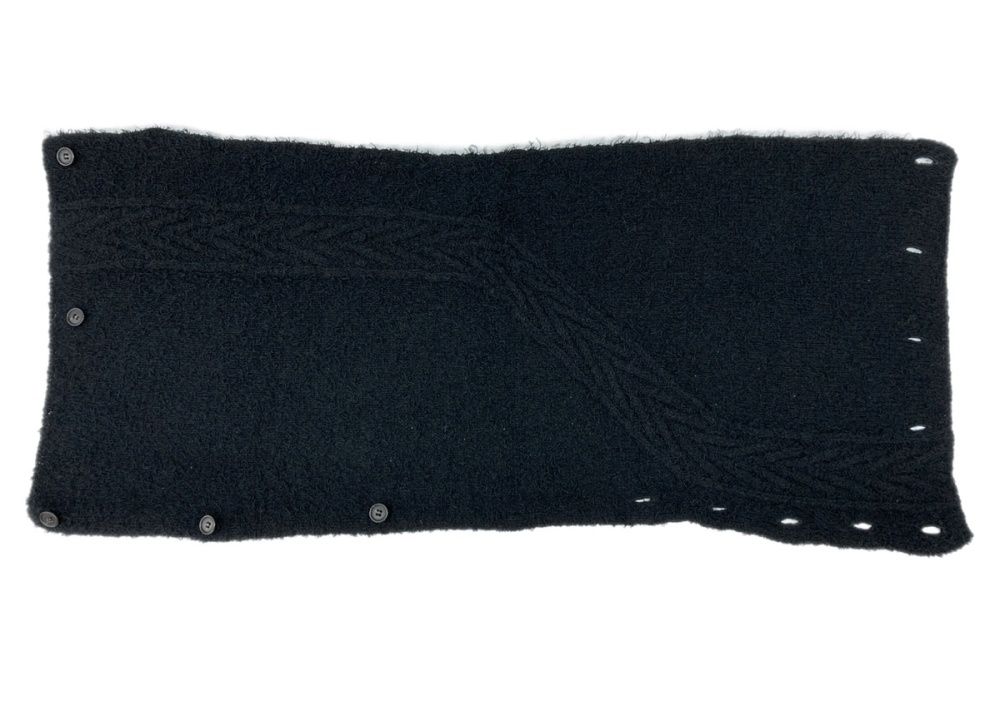 ジェイラル _J.L-A.L_ BEAMS Lucone Neck Warmer ルコーネ ネック ウォーマー マフラー ストール 黒 23-45-0071-351 マフラー・ストール 無地 ブラック 104Z-44
