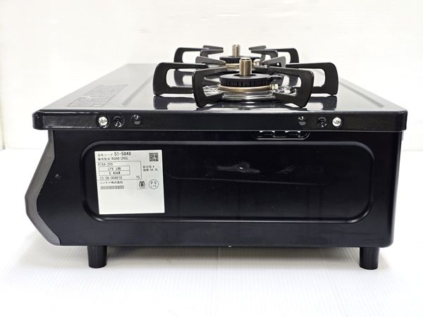 中古品】 リンナイ Rinnai ガスコンロ ガステーブル LPガス(プロパン