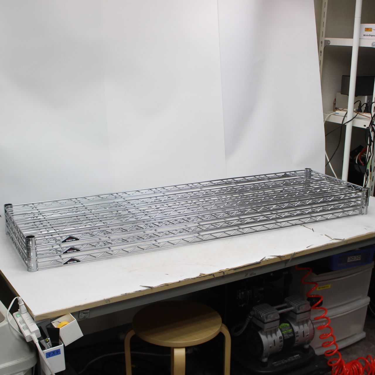 338)【川崎より出品/直取り限定価格】ERECTA エレクター 棚板3枚 1500