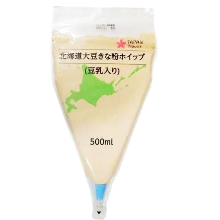 北海道大豆きな粉ホイップ(豆乳入り) 500G 冷凍【10個セット】