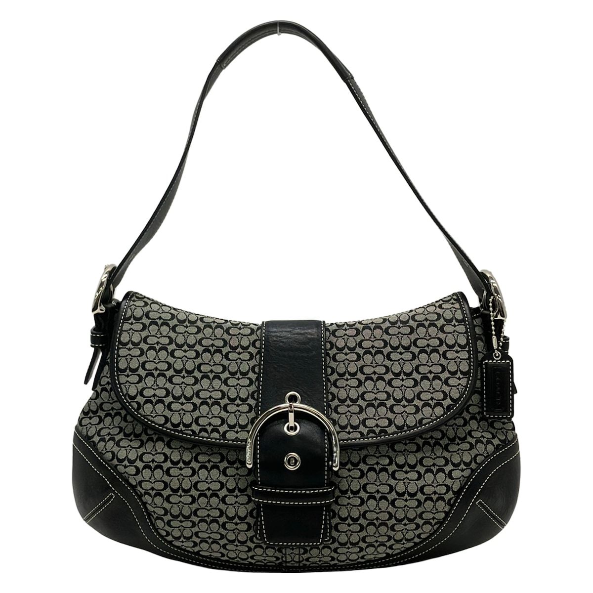 COACH(コーチ) ショルダーバッグ ソーホーミニシグネチャーフラップ