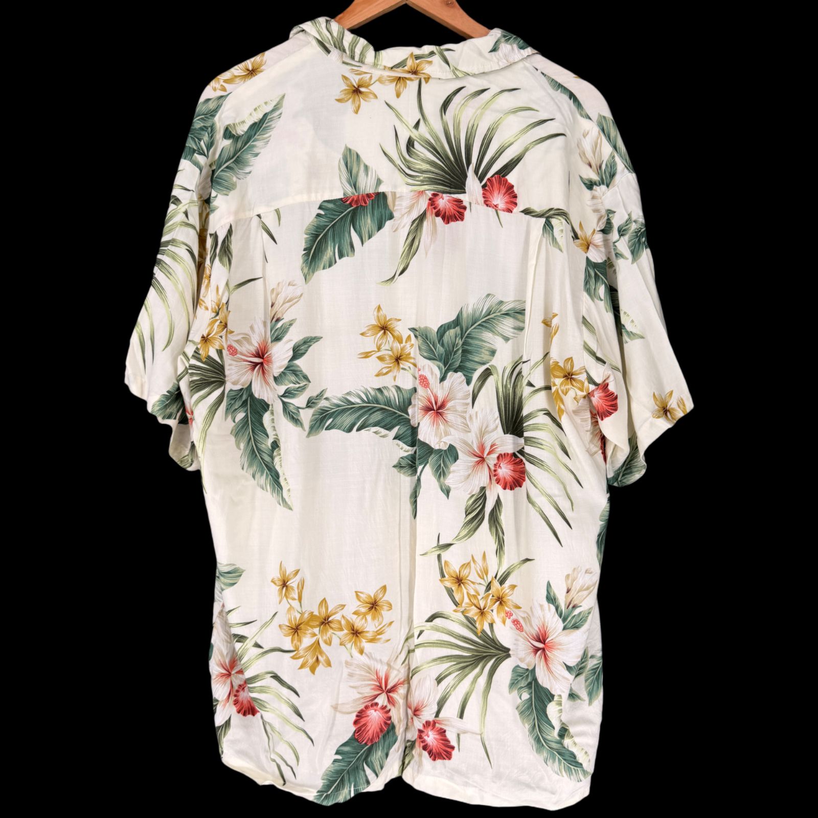 USA製 ハワイ製 Bishop St. Apparel アロハシャツ 開襟シャツ XL 