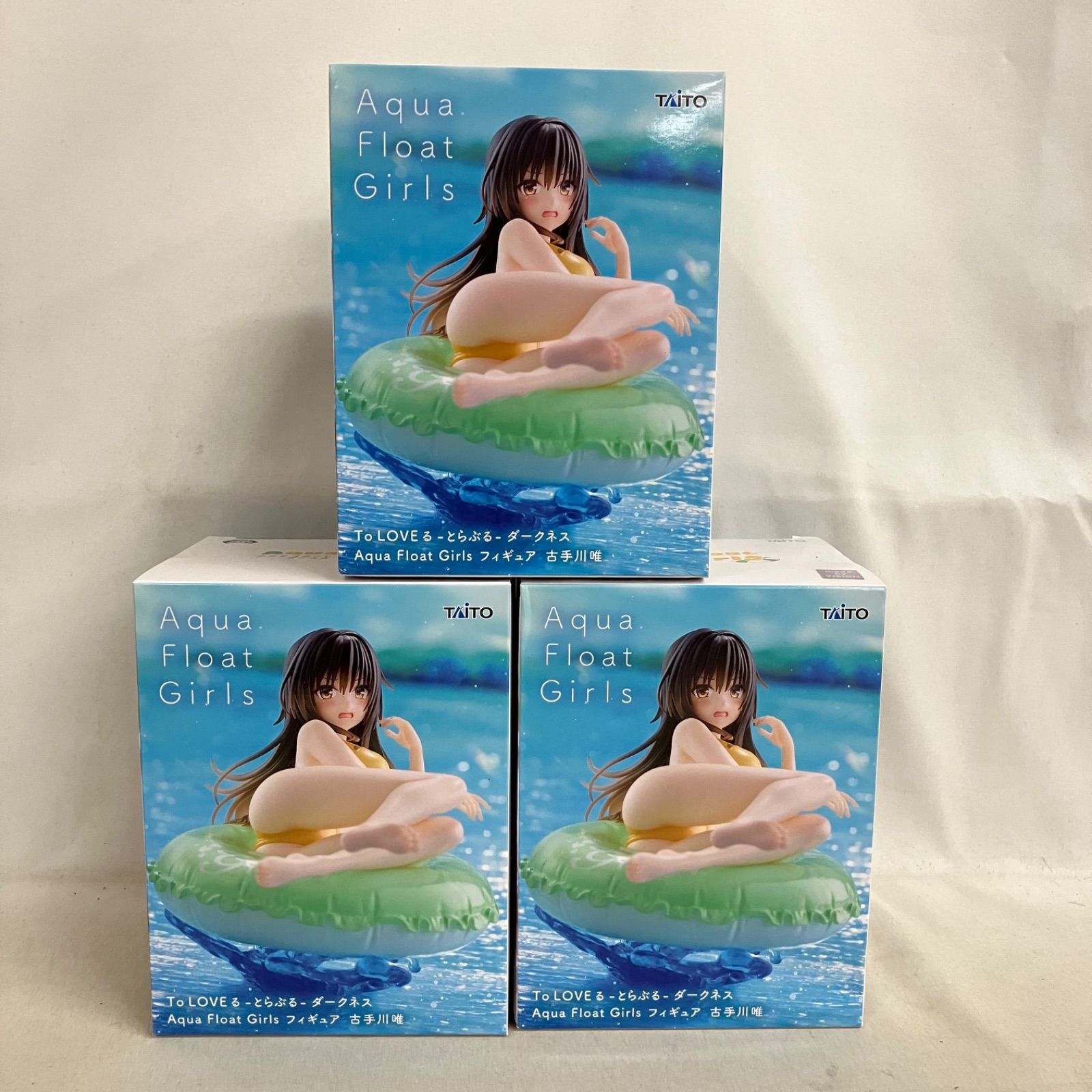 未開封 ToLOVEる ダークネス Aqua Float Girls 古手川唯 フィギュア 3