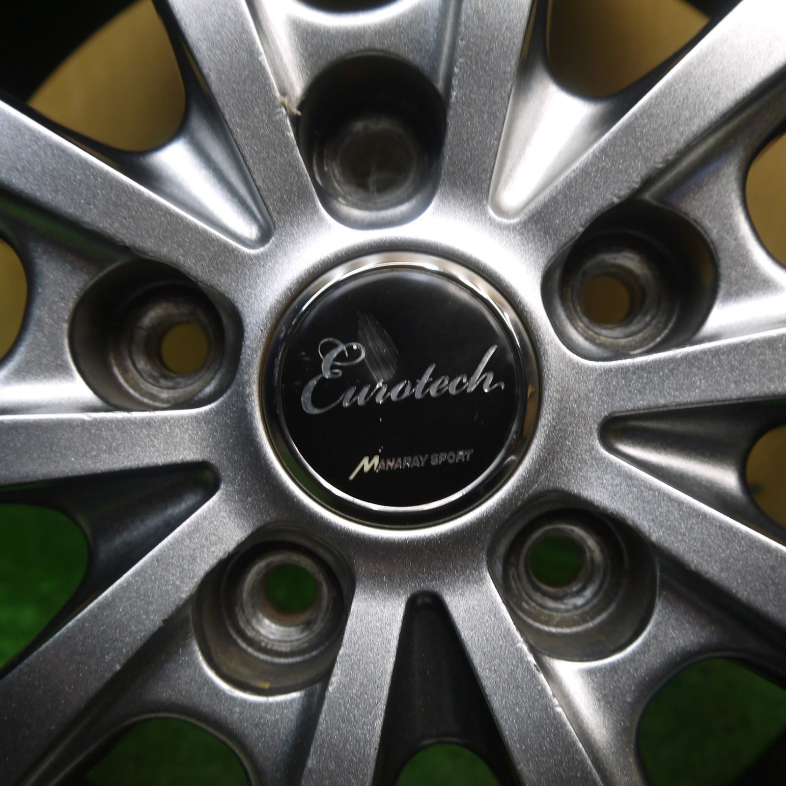 送料無料] 4本価格☆Eurotech MANARAY SPORT 17インチ ホイール ユーロ 