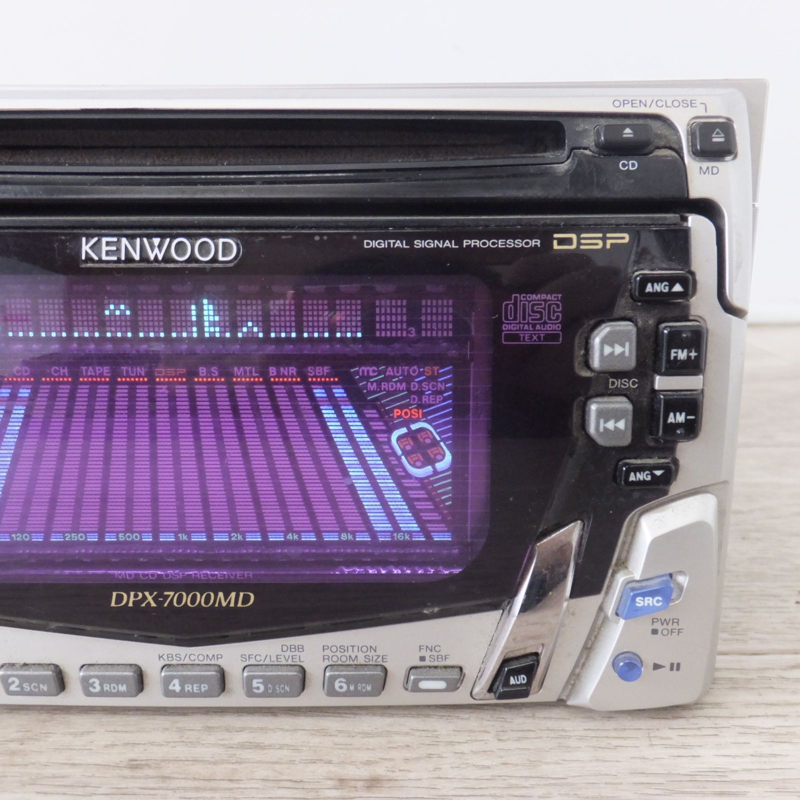送料無料] ジャンク☆ケンウッド KENWOOD カーオーディオ 2DIN コンポ