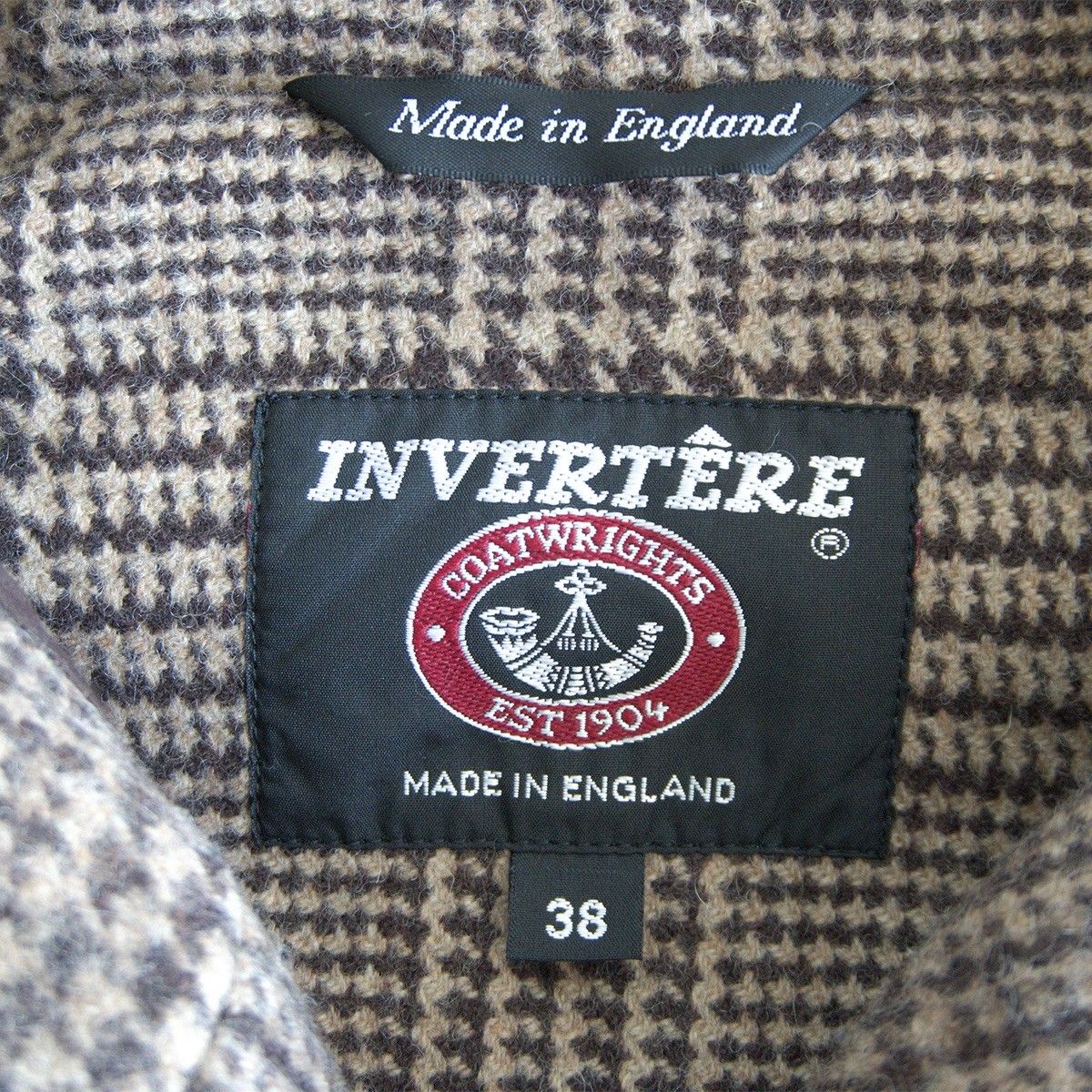Mallalieus社ファブリック】INVERTERE【グレンチェック ダッフル