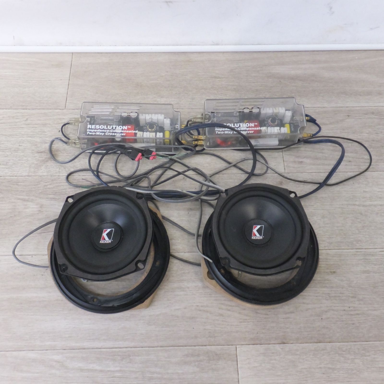 [送料無料] ★キッカー KICKER スピーカー ツィーター セット resolution R5 4 Ohm(35)★