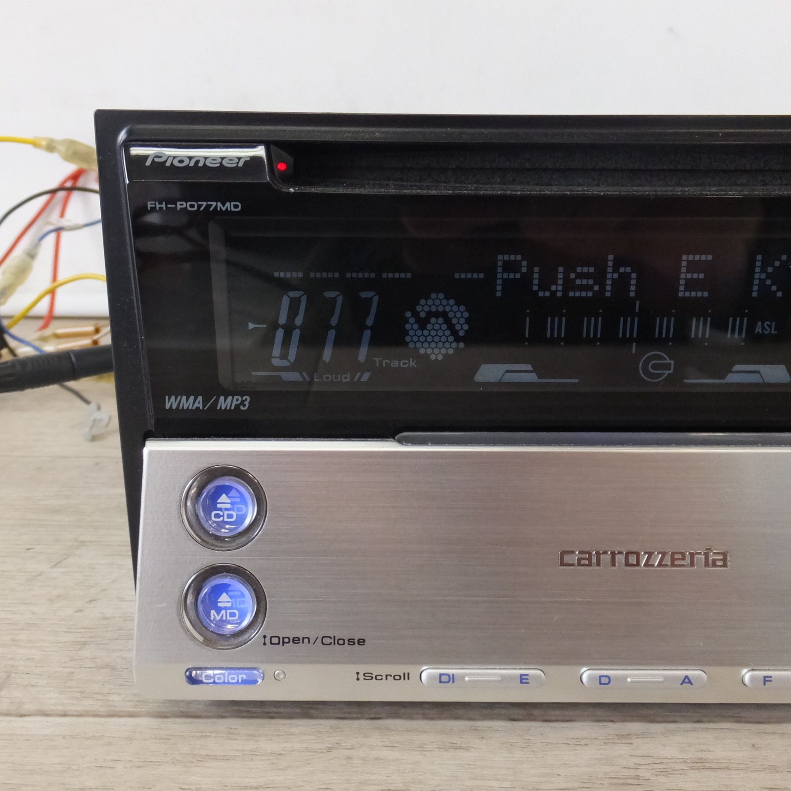 送料無料] ☆カロッツェリア carrozzeria DSPメインユニット FH-P077MD