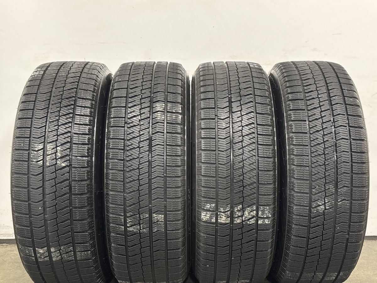 美品 バリ溝】MSW 48 17in 8J +53 PCD114.3 ブリヂストン ブリザック