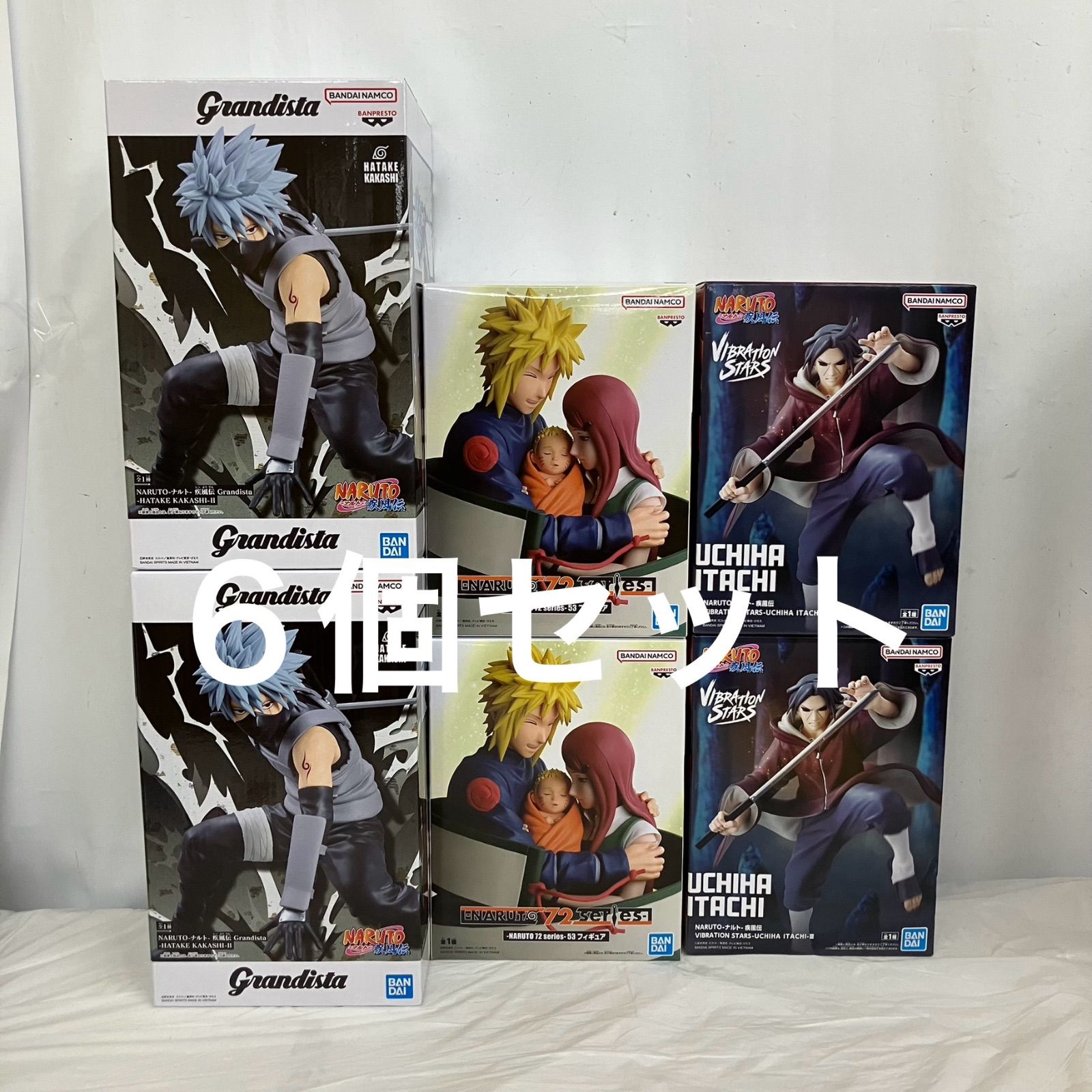 未開封 NARUTO はたけカカシ うちはイタチ クシナ ミナト ナルト