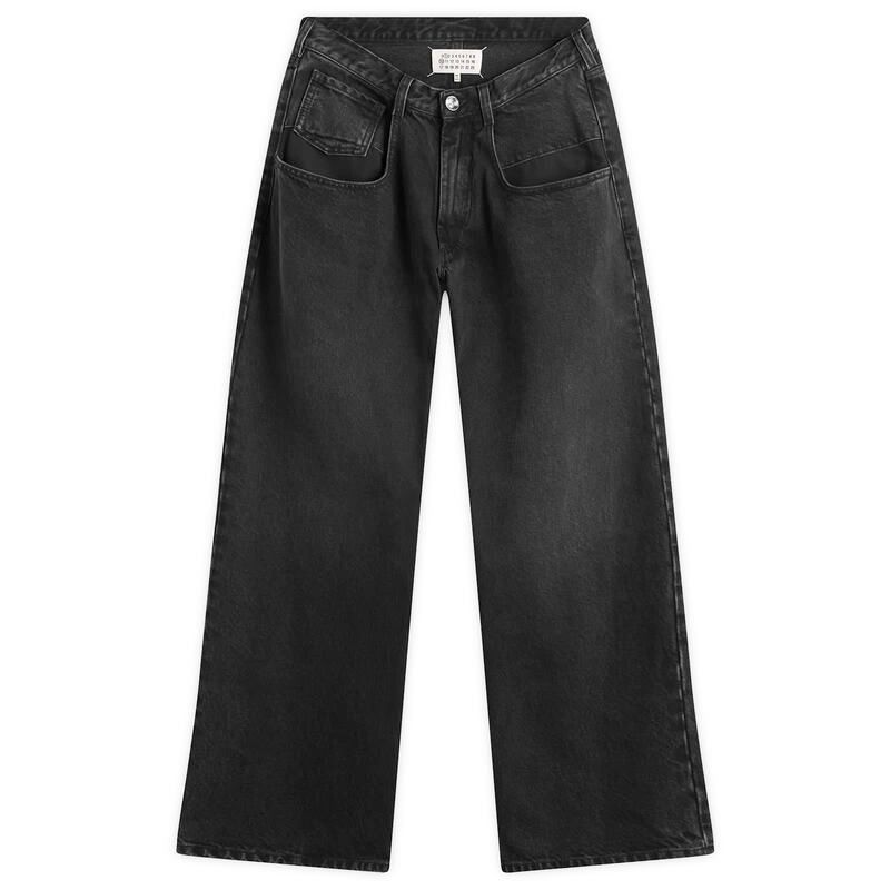 マルタンマルジェラ レディース ボトムス デニムパンツ ジーンズ Maison Margiela Five Pocket Jeans Black ブラック