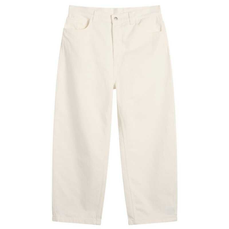 カーハート メンズ ボトムス デニムパンツ ジーンズ Carhartt WIP Brandon Loose Straight Jeans White Rinsed ホワイト
