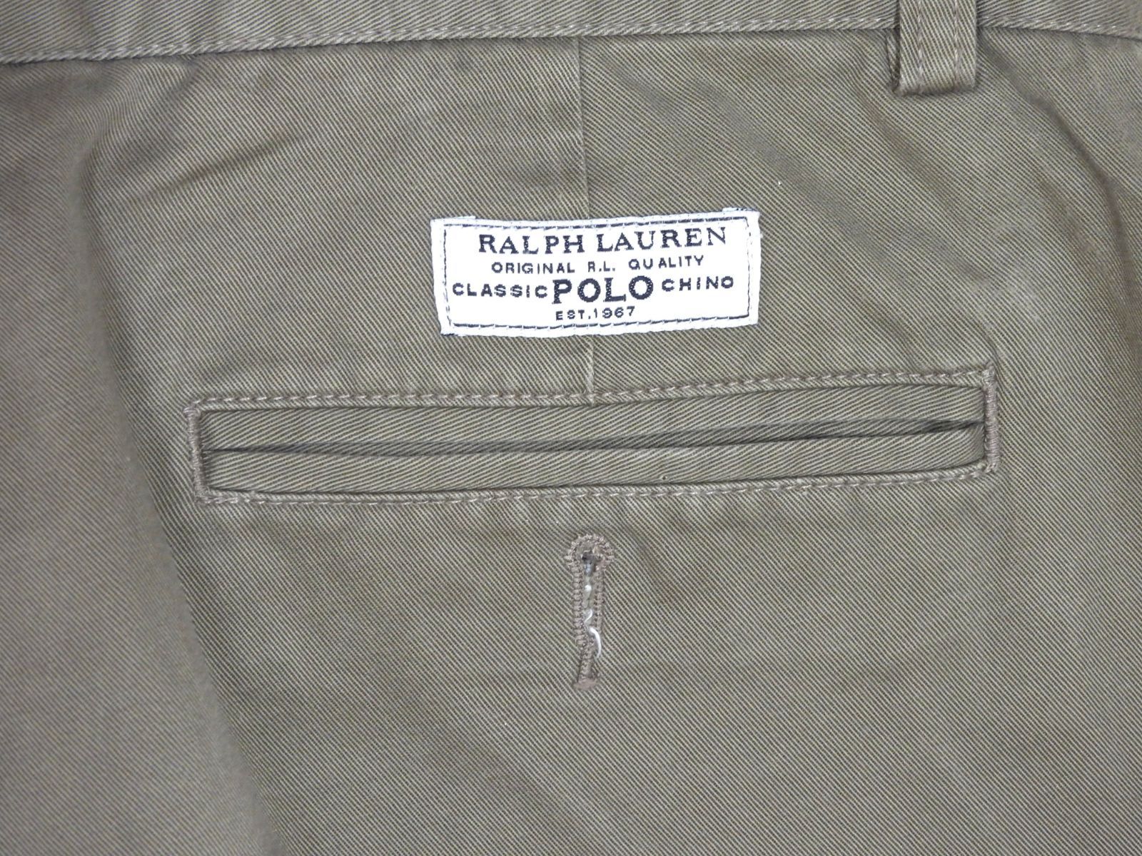POLO RALPH LAUREN / ポロ ラルフローレン CLASSIC POLO CHINO 33/32 カーキ 中古品 ▲★ (138) POLO RALPH LAUREN / ポロ ラルフローレン CLASSIC POLO CHINO 33/32 カーキ 中古品 ▲★ (138)