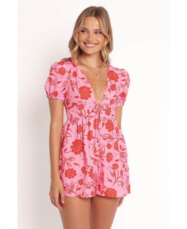 Petal and Pup レディース ボトムス ハーフパンツ・ショーツ Petal and Pup Anthea Playsuit Pink red レッド Petal and Pup レディース ボトムス ハーフパンツ・ショーツ Petal and Pup Anthea Playsuit Pink red レッド