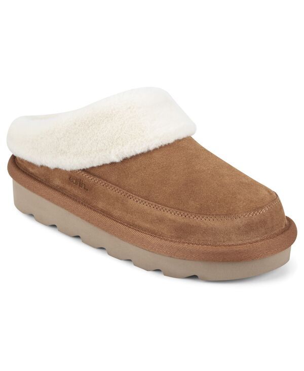 アース レディース シューズ サンダル プラットフォーム Earth Womens Cabera Cozy Platform SlipOn Mules Medium Brown Suede ブラウン 12,236円