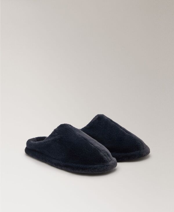 マンゴ レディース シューズ サンダル MANGO Womens Stitching Detail Clogs Night Blue ブルー