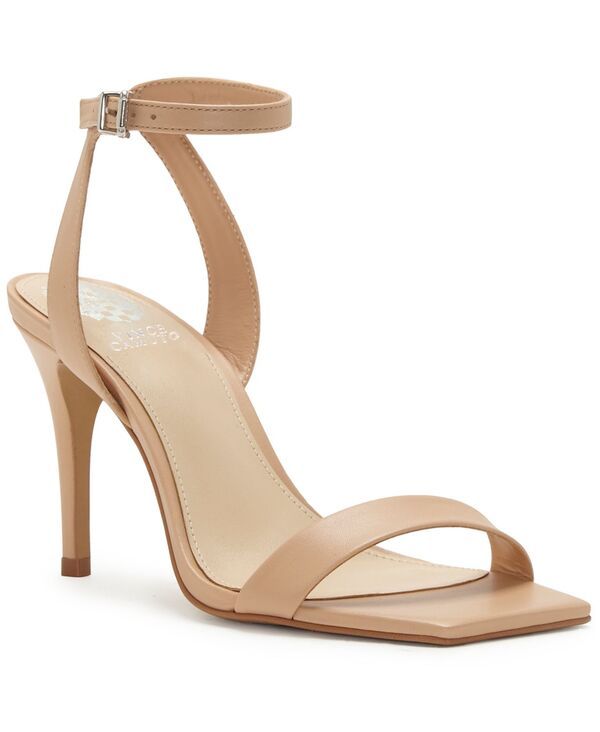 ヴィンスカムート レディース シューズ サンダル アンクル Vince Camuto Womens Saprenda AnkleStrap Sandals Sandstone Leather