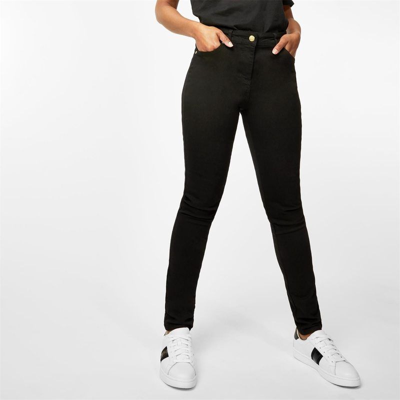 ビバ レディース ボトムス デニムパンツ ジーンズ BIBA Stevie Stretch Skinny Jeans Black ブラック