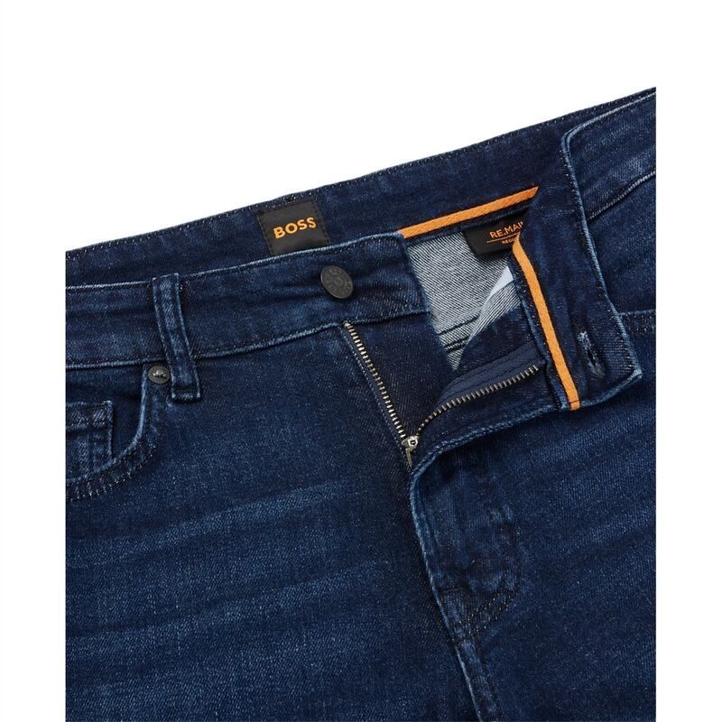 ボス メンズ ボトムス デニムパンツ ジーンズ Boss Maine Jeans Mens Dark Blue 406 ブルー
