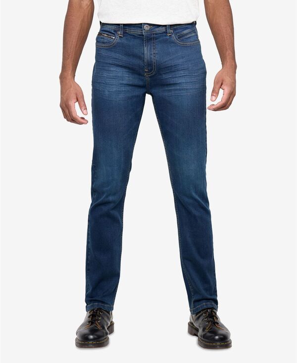 カルチュラ メンズ ボトムス デニムパンツ ジーンズ CULTURA Menslim Stretch Silicon Jeans Tint