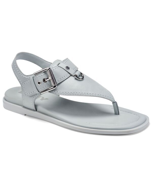 ダナ キャラン ニューヨーク レディース シューズ サンダル DKNY Womens Cassiane Thong Flat Sandalstorm Gray グレー