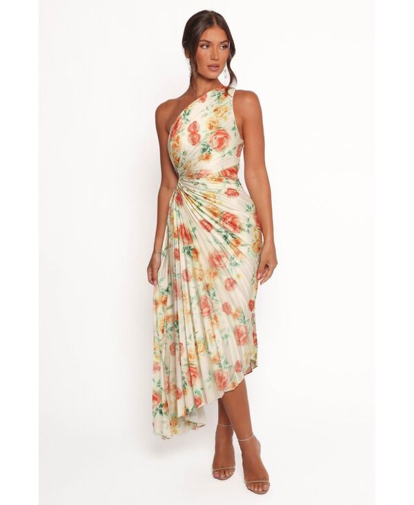 Petal and Pup レディース トップス ワンピース マキシワンピース マキシ Petal and Pup Womens Kleo One Shoulder Maxi Dress Yellow