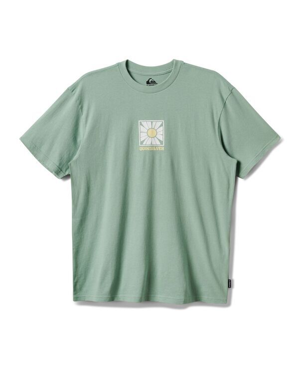 クイックシルバー メンズ トップス Tシャツ Quiksilver Mens Bloomy Short Sleeve TShirt Herb