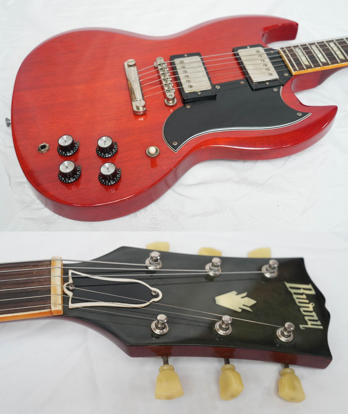 ☆BURNY RSG-65 CH '63 MODEL 80年代 日本製 国産SGモデル ブラック