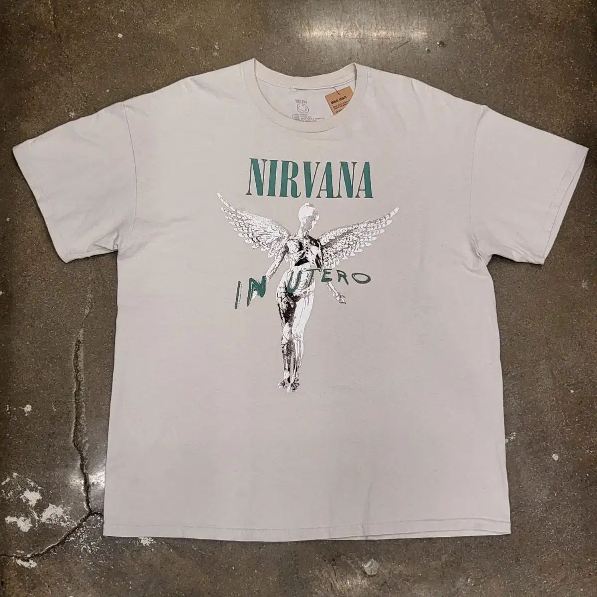 アメリカンヴィンテージ NIRVANA(ニルヴァーナ) IN UTERO 半袖Tシャツ