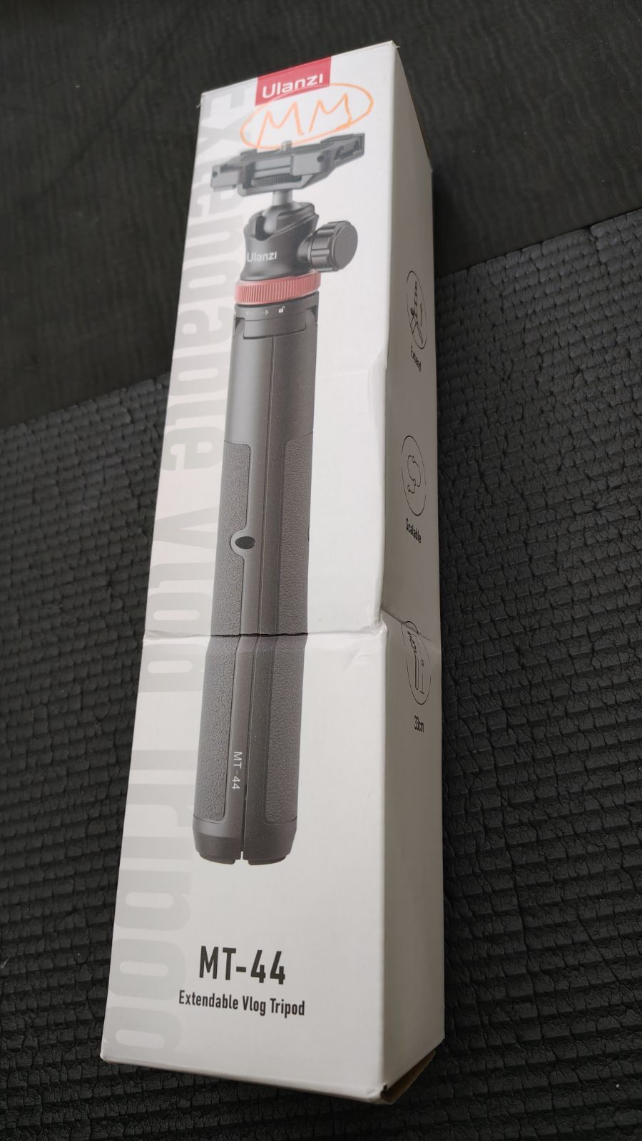 Ulanzi MT-44 三脚 スマホ三脚 カメラ三脚 147cm ビデオカメラ 自撮り