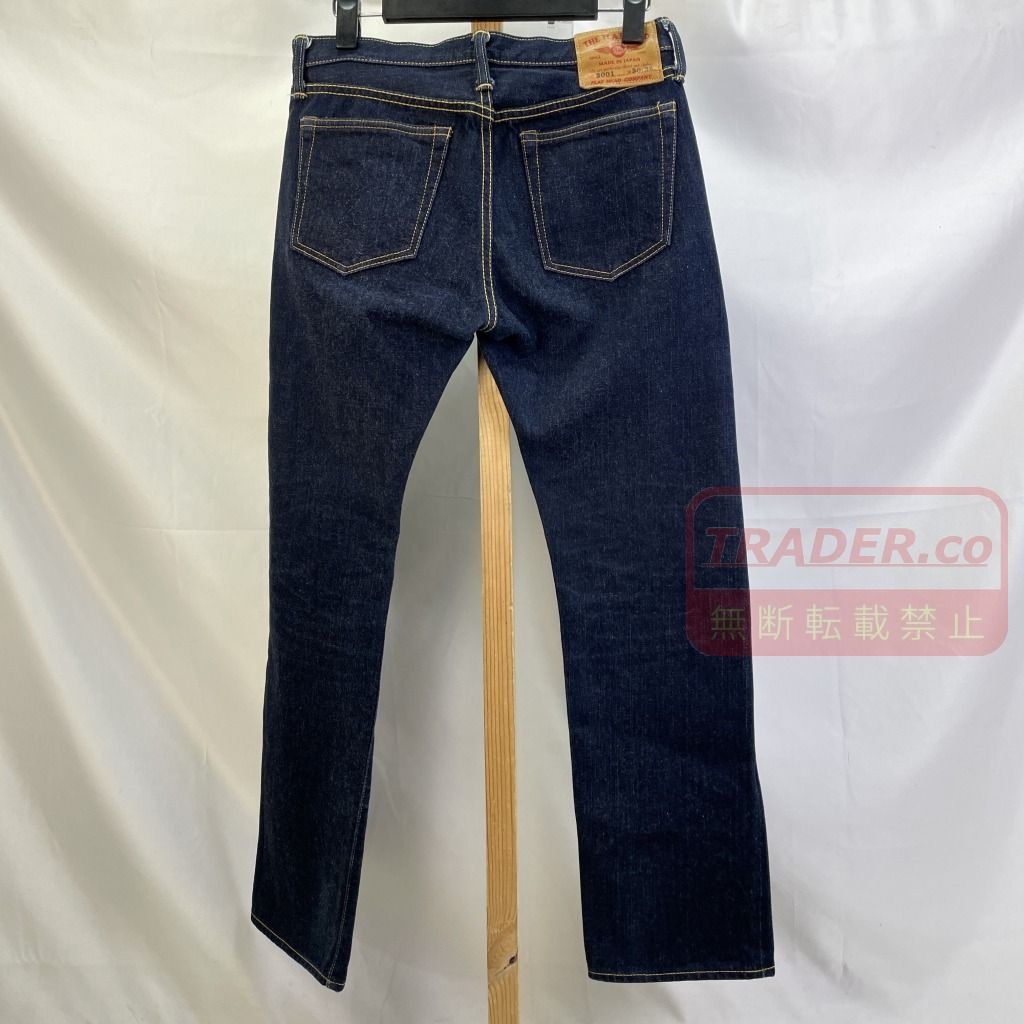 01w-7064 ザフラットヘッド THE FLAT HEAD Lot.3001 タイトストレート