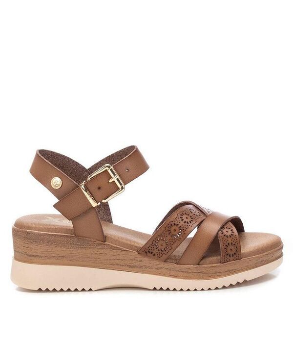 キシタイ レディース シューズ サンダル XTI Womens Wedge Sandals Taupe トープ