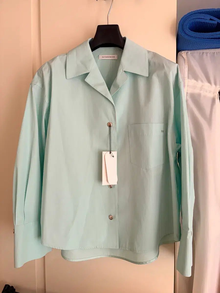新品 / The HANDSOME the CASHMERE シャツ / タグ55 / ルーズフィット